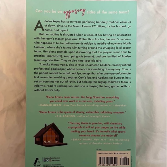 *BRAND NEW* Sport Romance Book: The Long Game by Elena Armas - Picture 3 of 3